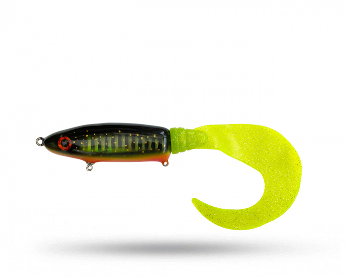 Mälaren Lures Waterhog - Black Pike i gruppen Fiskedrag / Tailbeten hos Örebro Fiske & Outdoor AB (ML Waterhog-Black P)